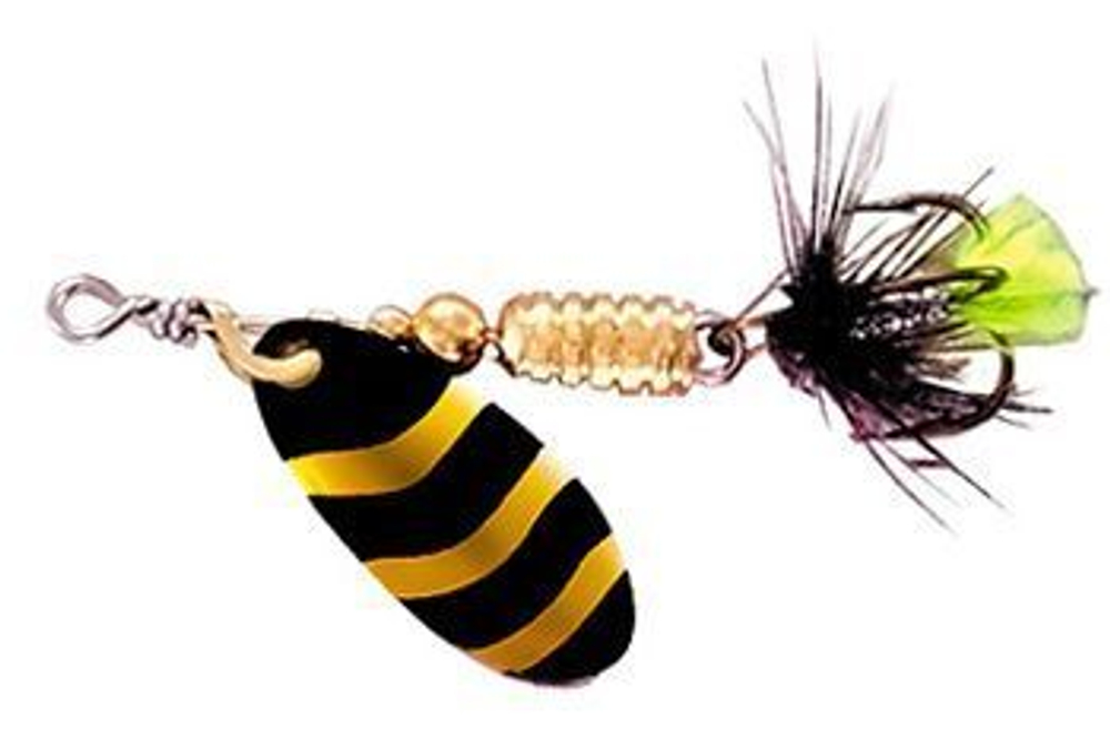 Блесна вертушка MINI-Fly Rayas 1 COBRE, 2 гр 45 мм