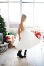 Платье Crystal Белое