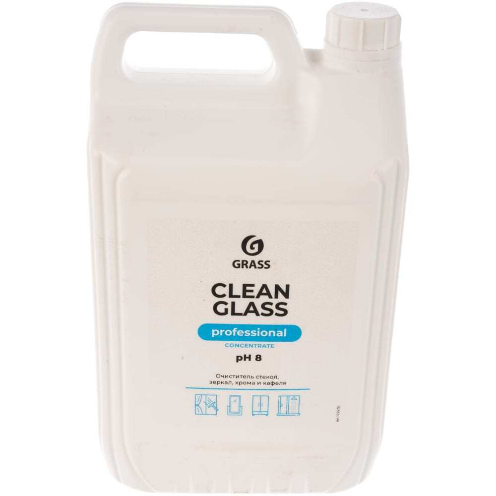 Средство чистящее Grass Clean Glass Professional Очиститель стекол и зеркал 5л