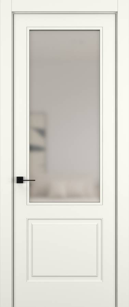 Дверь 02V HARMONY Матовый Жемчужный