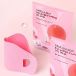 Лифтинг-маска для V-зоны с коллагеном Round Lab Camellia Deep Collagen V Lifting Gel Mask