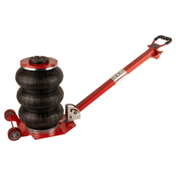 WDK-81813 Домкрат пневматический подкатной 3т, 135-435 мм, с регулировкой угла наклона рукояти