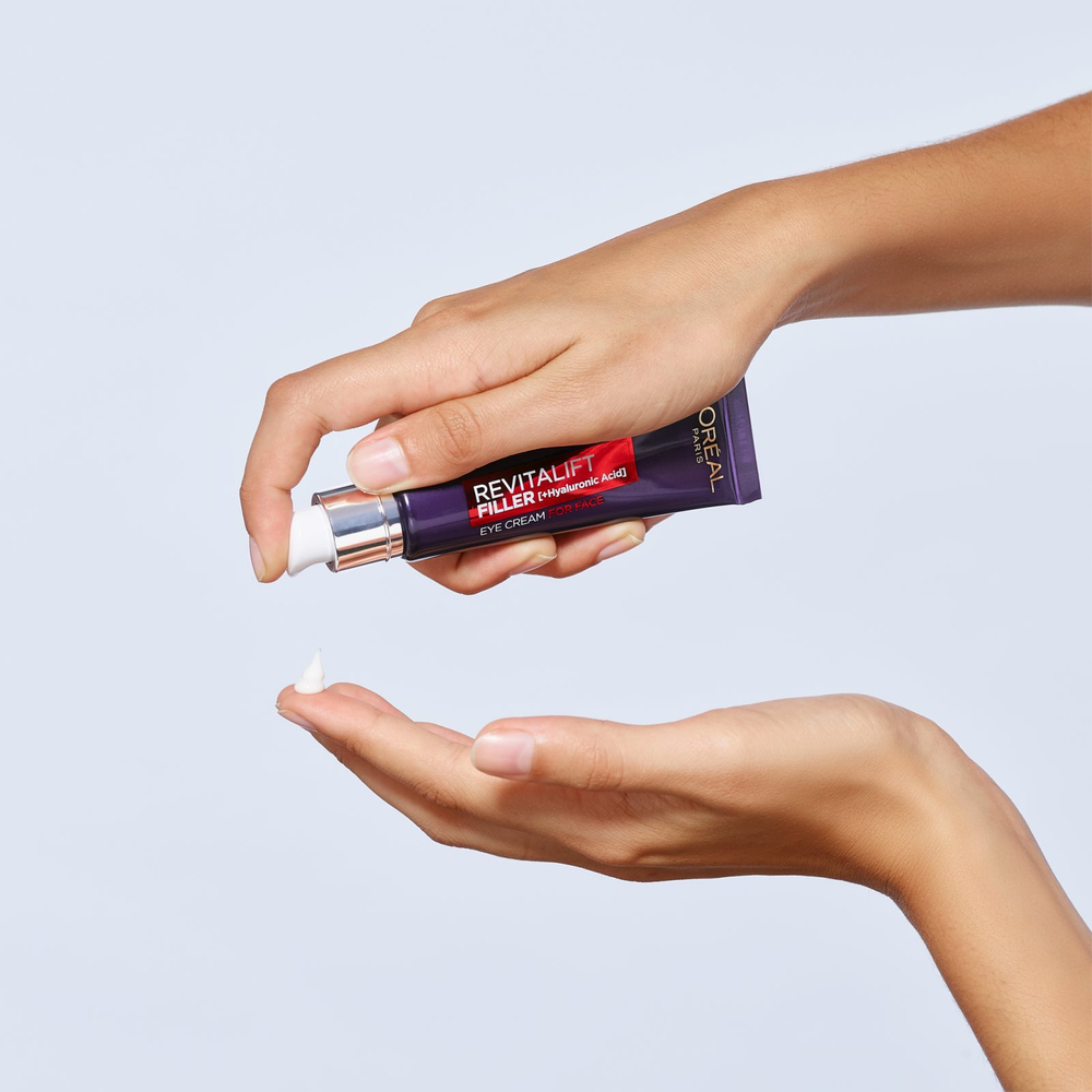 L’Oreal Paris Revitalift Filler - увлажняющий крем для лица и области вокруг глаз /   30  ml  / GTIN 3600523954940