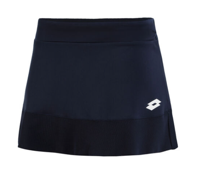 Юбка для девочки теннисная Lotto Squadra G II Skirt PL - all black