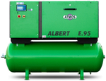 Винтовой компрессор Atmos Albert E 95-KRD с ресивером и осушителем — Фото №2 
