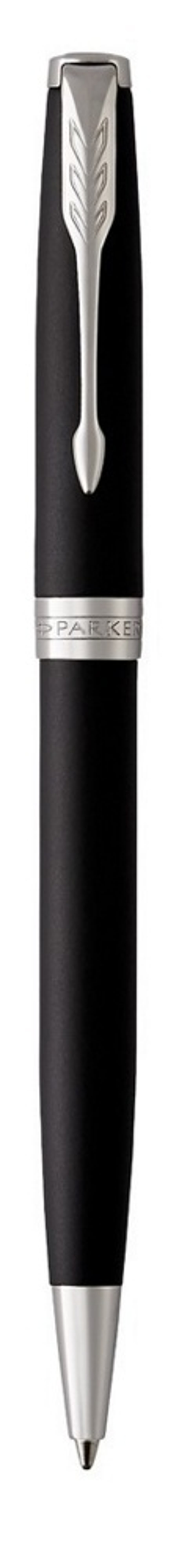 Шариковая ручка Parker Sonnet 1931524, Matte Black CT, стержень: M, цвет чернил: black , в подарочной упаковке