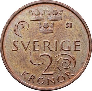 2 кроны 2016 Швеция