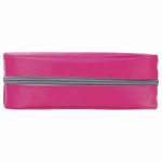 Пенал-косметичка BRAUBERG, мягкий, "KING SIZE NEON PINK", 20х8х9 см, 229019