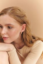 Серьги Lite, позолота