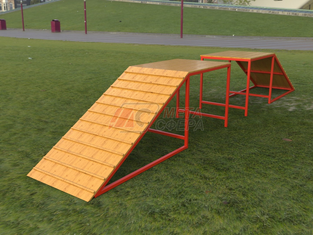 Трамплин для дрессировки собак