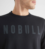 Кофта черная NOBULL без капюшона
