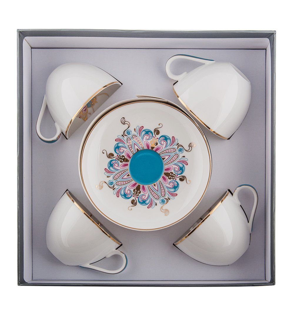Pavone JK- 96 Чайный набор на 4 перс. «Песня Мотылька» (Canzone Falena  )