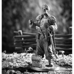 Фигурка из олова Атаман Запорожской сечи