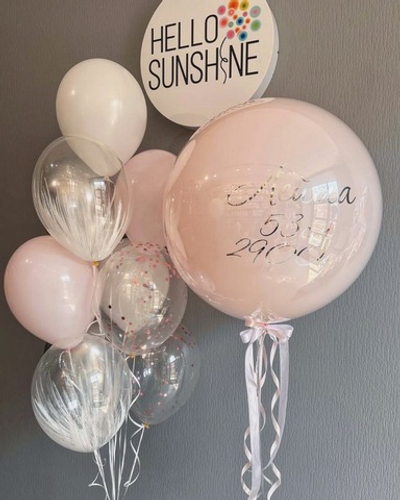 Набор шаров на выписку №18