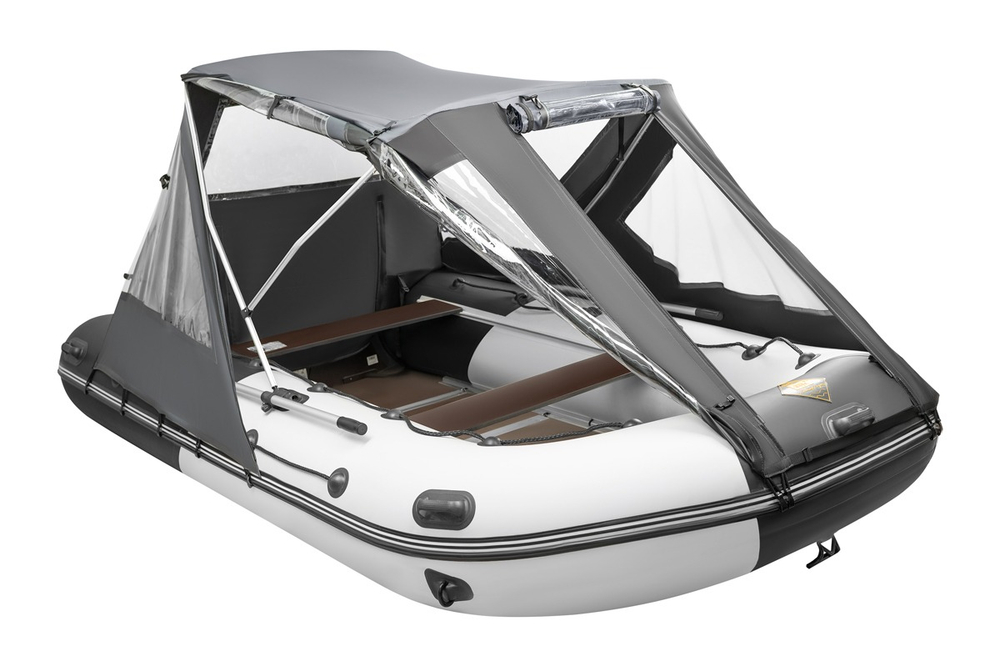 Тент трансфомер Ривьера 3800 СК (графит/черный)