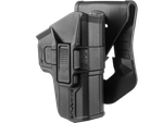Кобура поворотная с кнопкой для Glock 9 мм (правша), черный, Fab Defense