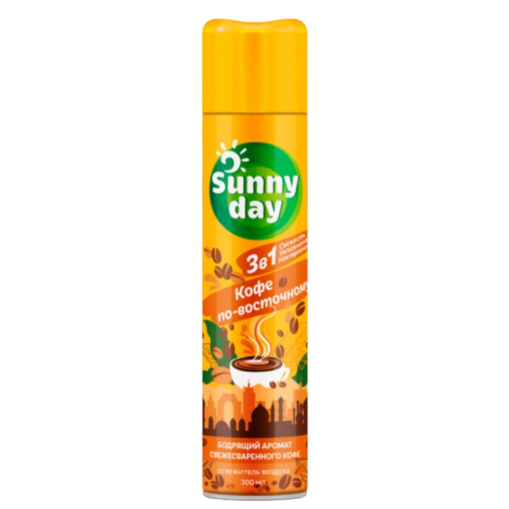 Освежитель воздуха Sunny day Кофе по-восточному 300 мл