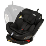 Автокресло STELLAR ISOFIX, YC06, группа 0+1+2+3 (0-36 кг), (INDIGO), (черный)