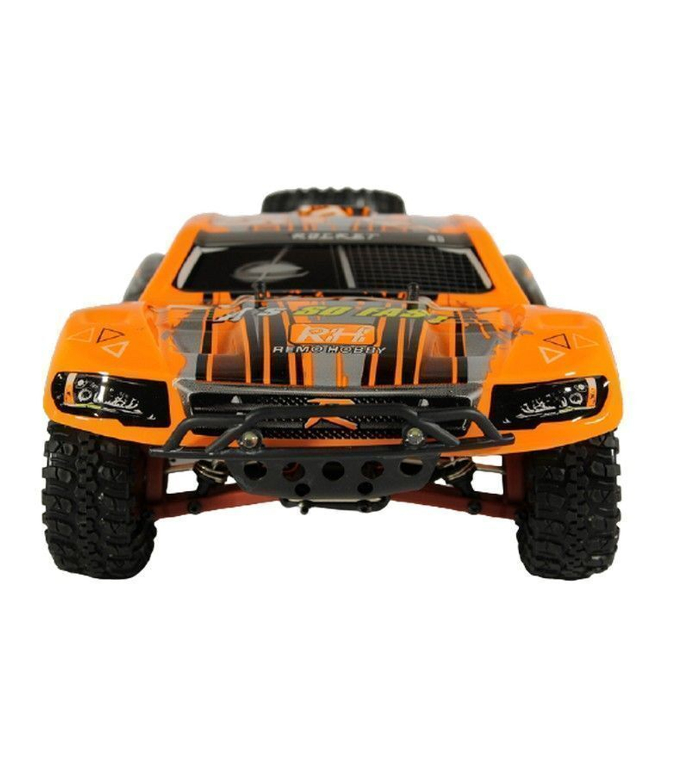 Радиоуправляемый шорт-корс Remo Hobby Rocket Brushless UPGRADE V2.0 (оранжевый) 4WD 2.4G 1/16 RTR