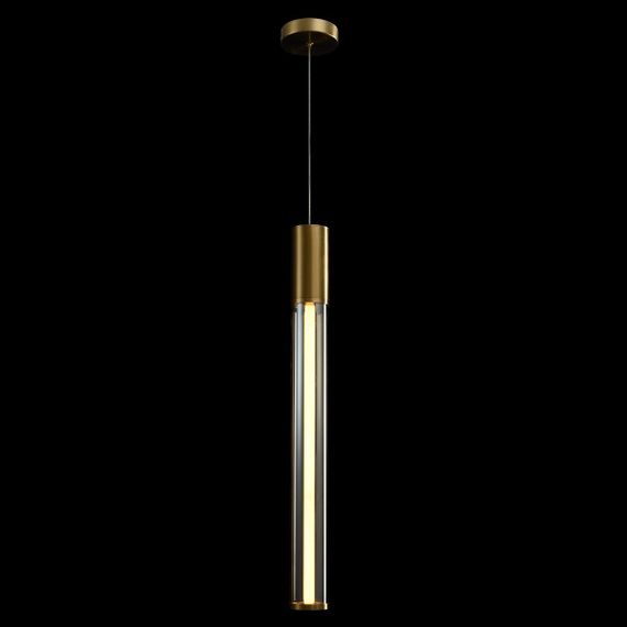 Подвесной светодиодный светильник Crystal Lux Lineup SP11W Led Brass