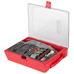 Гравер электрический Зубр с набором мини-насадок в кейсе 176 предметов ЗГ-130ЭК H17