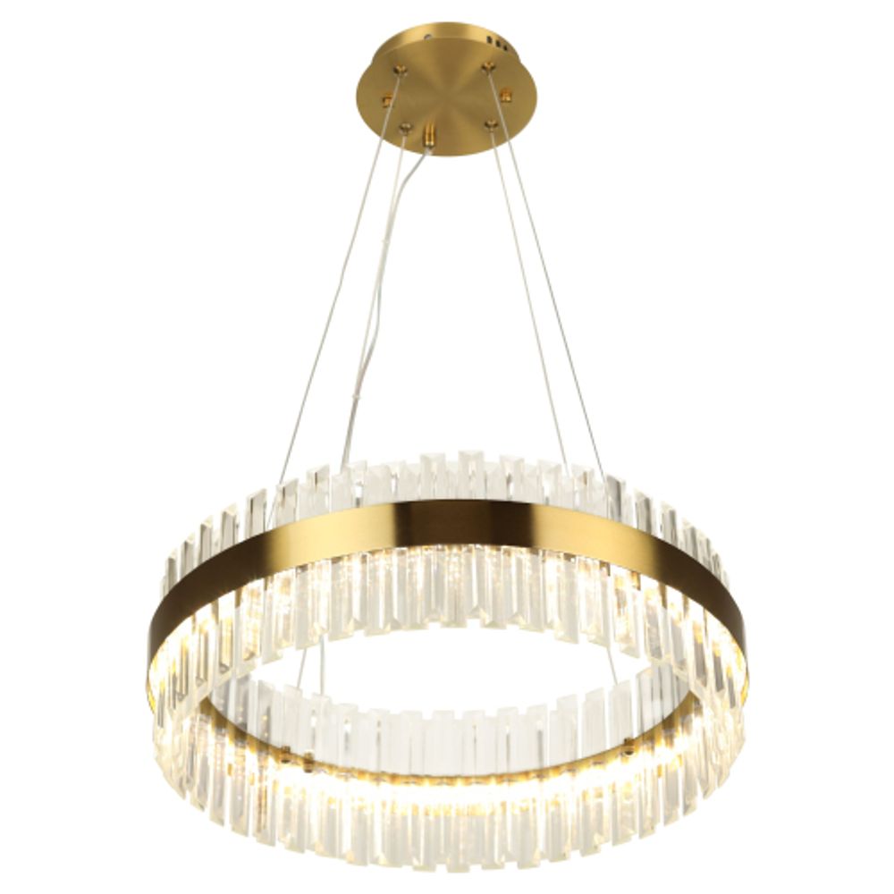 Люстра Rivoli Gwinnett 6193-201 подвесная светодиодная LED 3000-6300К 112 Вт с пультом | Rivoli