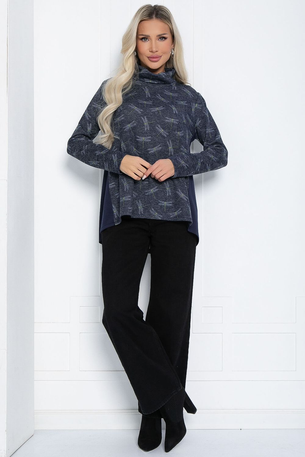 Джемпер Прага (синий) Б12389-16 LT Collection