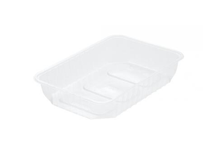 Контейнер с крышкой ЮПЛАСТ ПЛОСКИЙ (100шт/5уп)