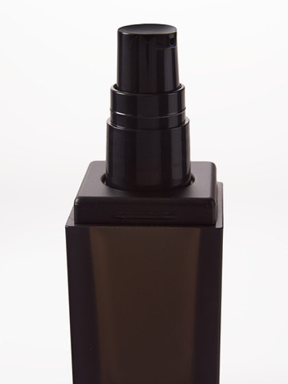 Флакон с дозатором чёрный матовый