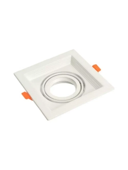 Потолочный встраиваемый светильник MR16 белый DLT201