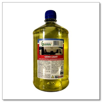 Гель для чистки сантехники кафеля SANO LIGHT 0,9л