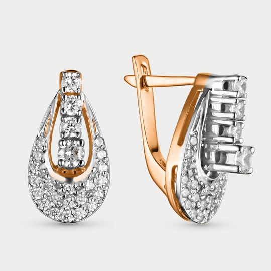 Серьги золотые