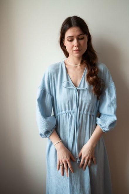 Сорочка Лизонька, Голубой