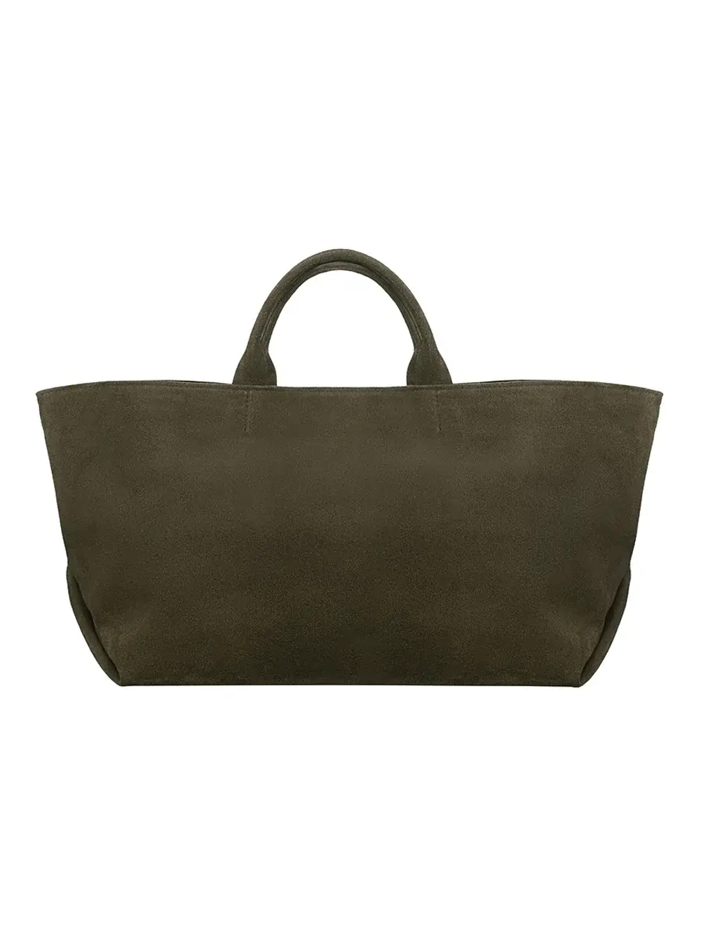Тоут из замши Weekender bag «Khaki»