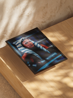 Постер плакат Сидит Ahsoka Tano Асока