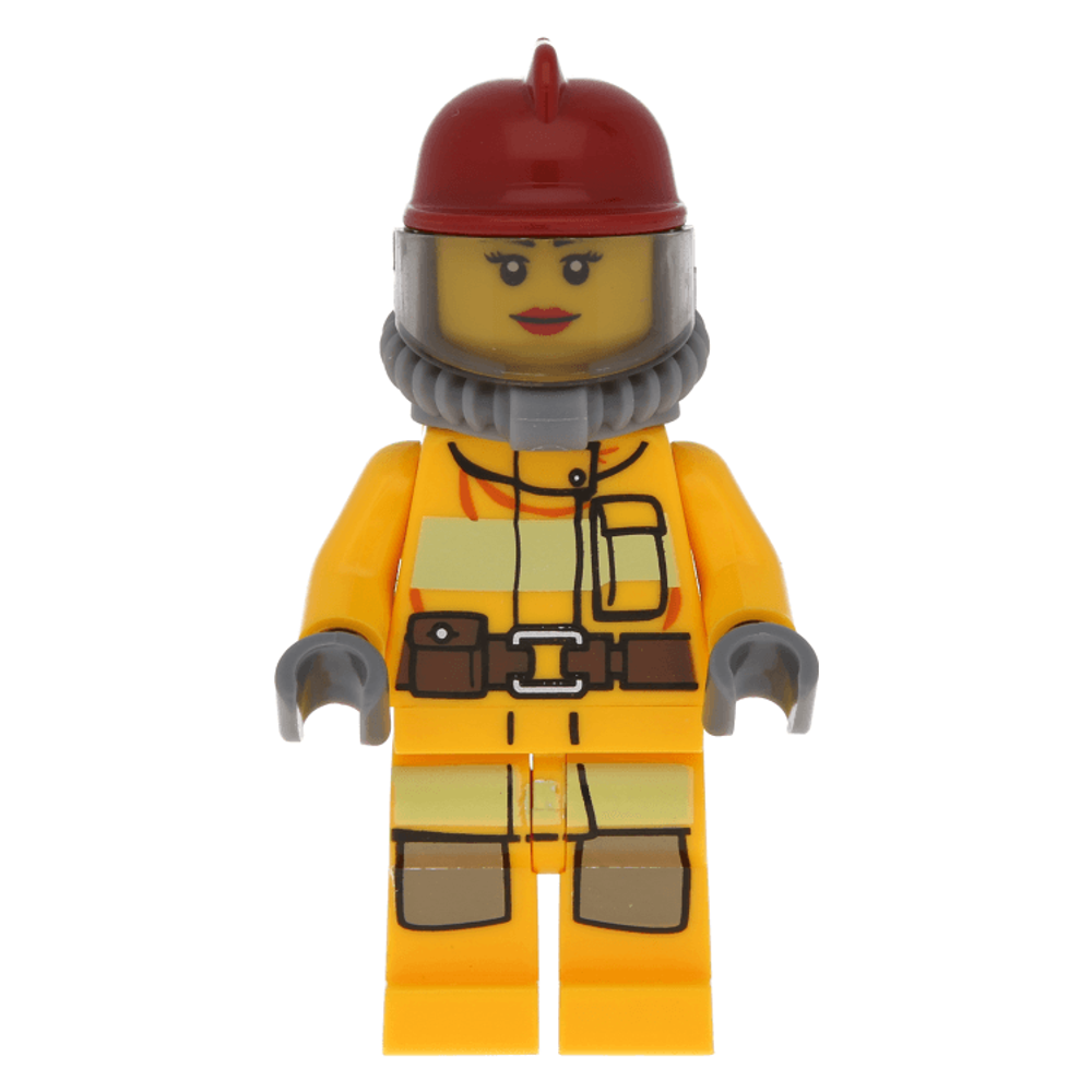 Минифигурка LEGO cty0304 Пожарный