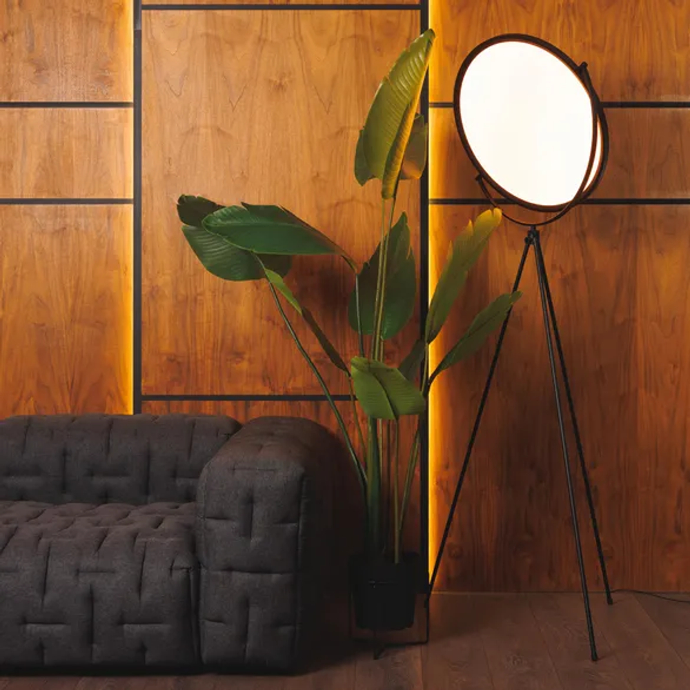 Светильник SP-LUNAR-FLOOR-D660-35W Dim-to-Warm (BK, 120 deg, 230V) (Arlight, IP20 Металл, 5 лет) 056252