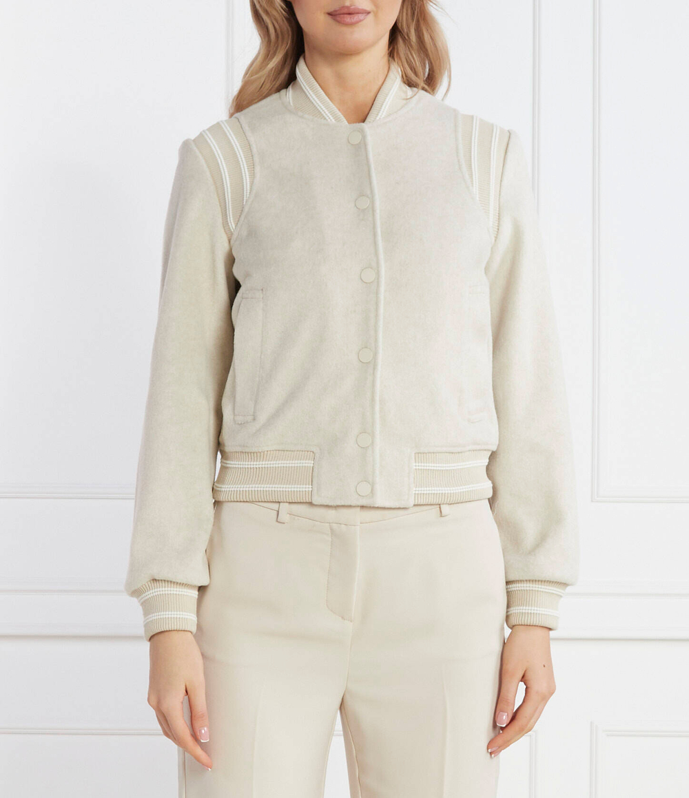 Куртка бомбер GUESS - бежевый(W4RL45 WFWS2)