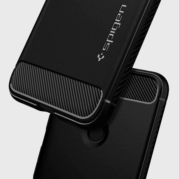 Чехол Spigen Rugged Armor для Google Pixel 5 Case (2020) - Matte Black
