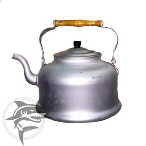 Чайник алюминиевый 5 литров АРМЕЙСКИЙ, ШТАМПОВАННЫЙ ОРИГИНАЛ СССР