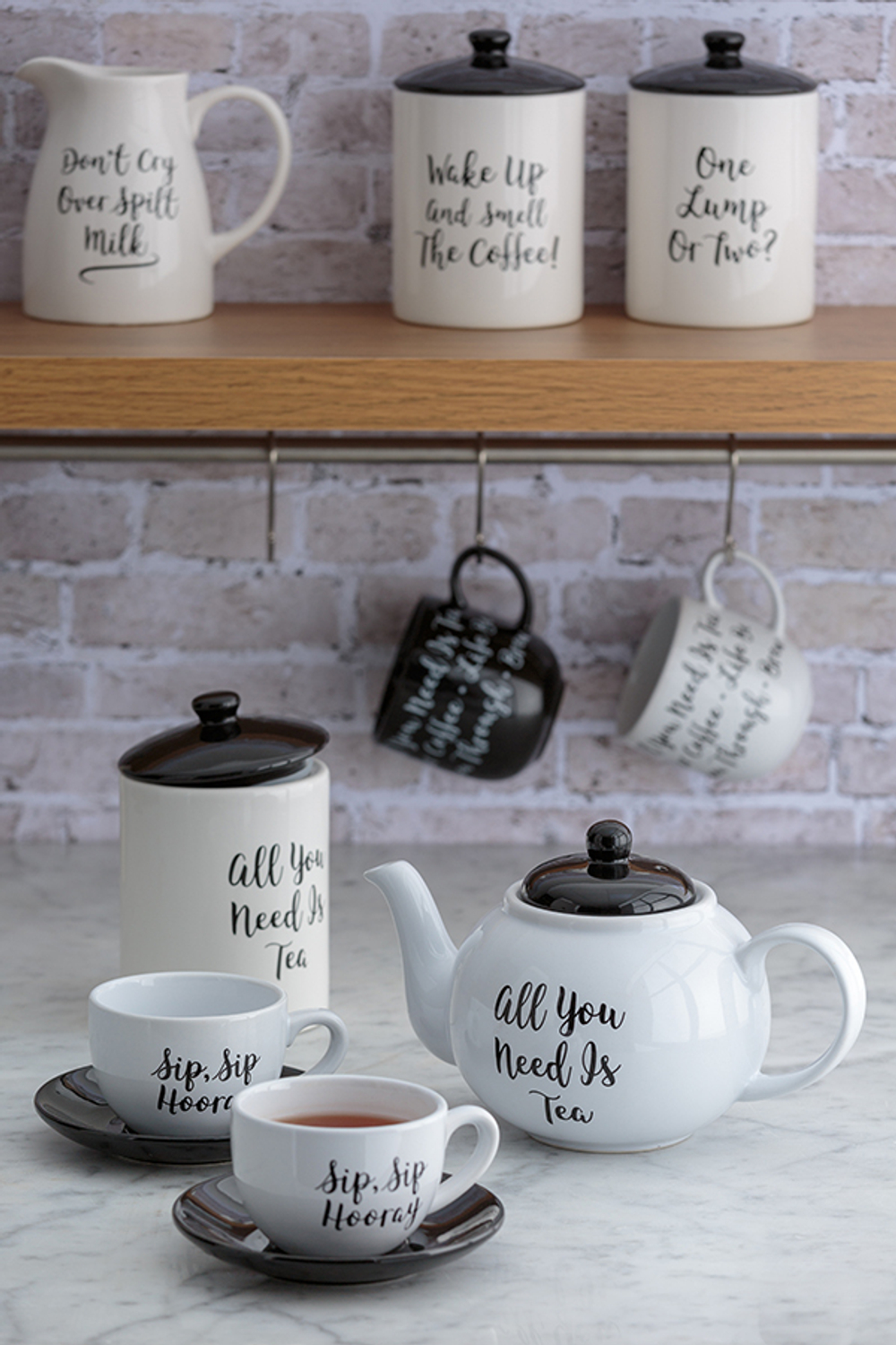 Емкость для хранения кофе 650мл Price&Kensington Carnaby Script