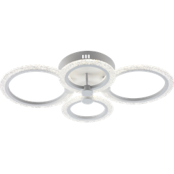 Светильник потолочный светодиодный Rivoli Blanca 6094-105 72 Вт 3000К-6000К LED с пультом модерн уценка | Rivoli