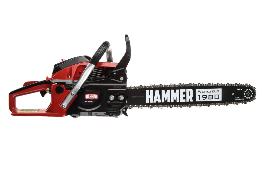 Бензопила Hammer BPL5518C 2,2кВт/3лс 55смЗ шина 18" цепь 0,325"-1,5мм-72 6,1кг,