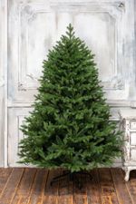 Елка с гирляндой «Графская» (Литая+пвх) от 1,5 м до 2,4 м