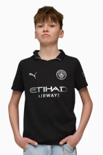 Футболка Puma Manchester City 25/26 Away Junior - черный