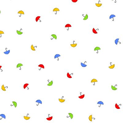 Яркие зонтики