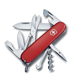 Нож перочинный VICTORINOX Climber, 91 мм, 14 функций, красный