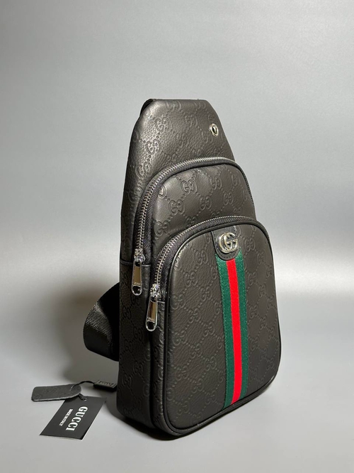 Нагрудная сумка-слинг Gucci