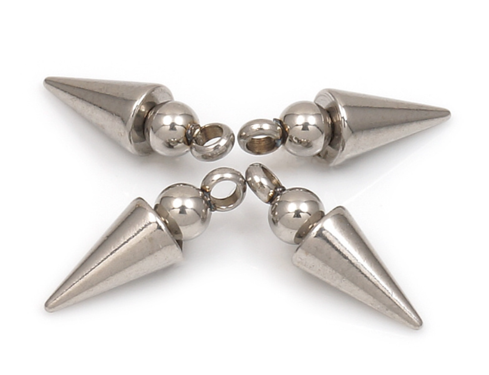 sh14 Подвеска "Шип" 14мм, нерж. сталь