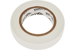 Изолента ПВХ KRANZ 0,13х15 мм, 20 м, белая KR-09-2601